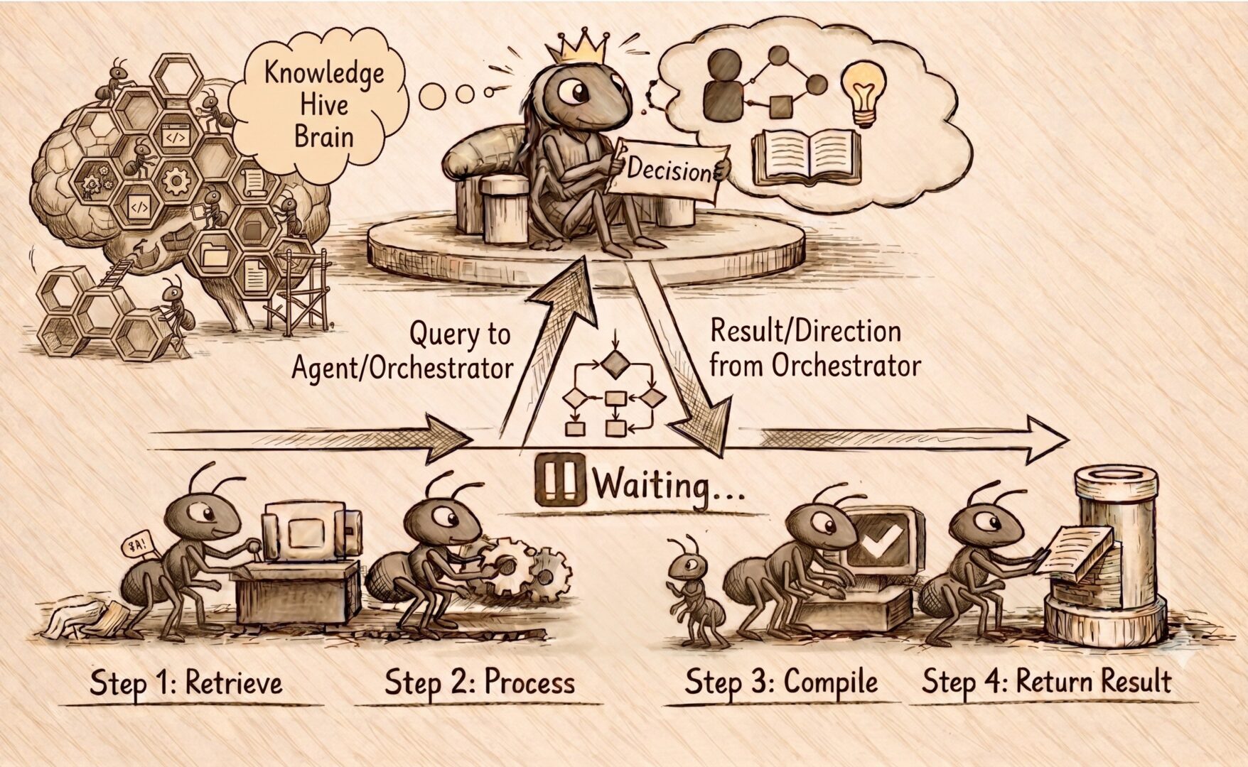 Working mechanism of Agentic AI